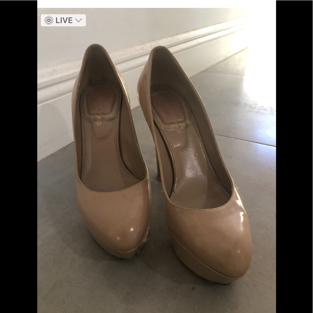 Sergio Rossi platform pumps Nude size 38